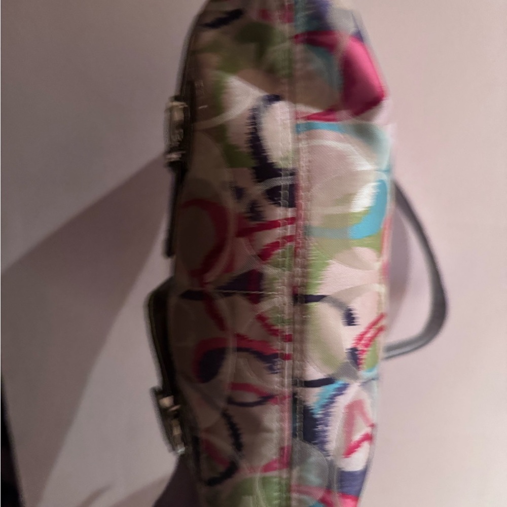 Coach Multicolor Patterned Handbag - image 3